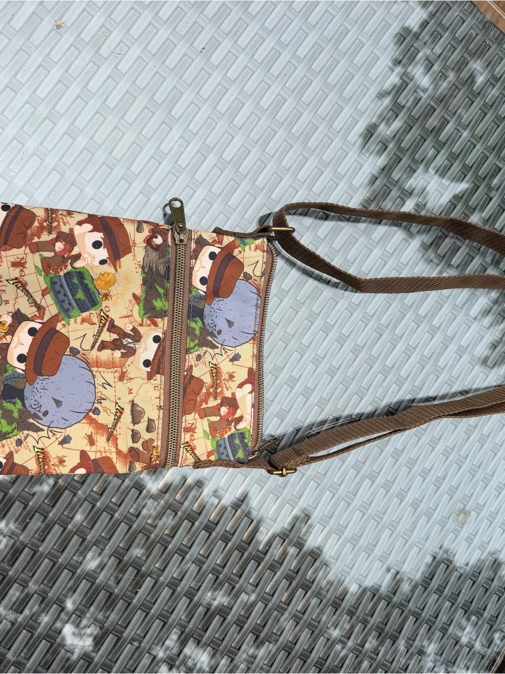 Funko Pop Indiana Jones Kids Crossbody Bag with Cartoon Print